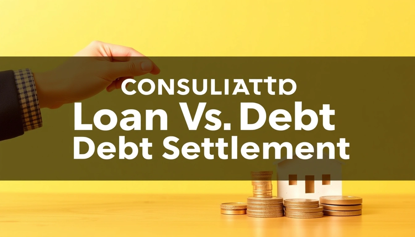 Debt Consolidation and Debt Settlement in 2026: A Wise Choice debt consolidation loan vs debt settlement