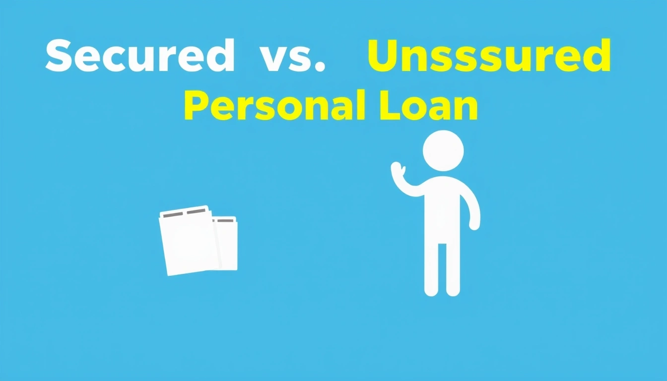 secured vs unsecured personal loan for bad credit